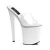 Pleaser - FLAMINGO801 Muiltjes - Paaldans schoenen - Wit Product image